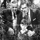 A young Charles Herbert (center), with Herbert Marshall and Vincent Price, in The Fly